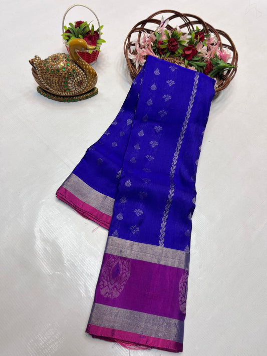 Blue Uppada Pattu Saree