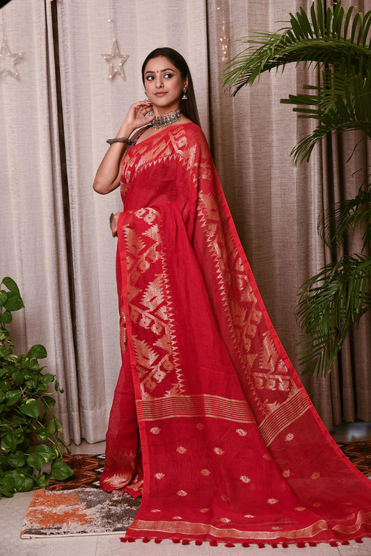 Pure tusser jamdhanisarees