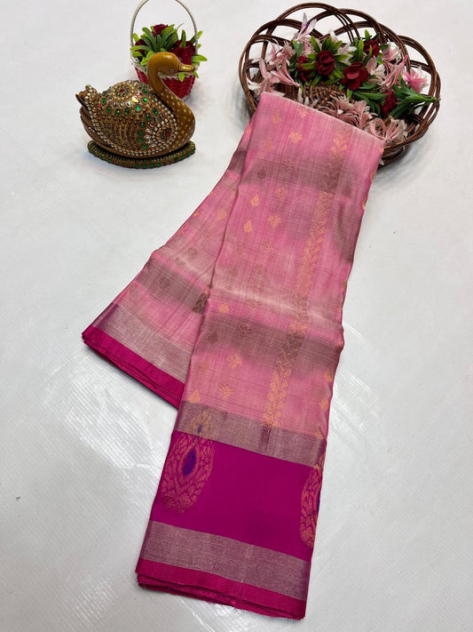 Rose Uppada Pattu Saree