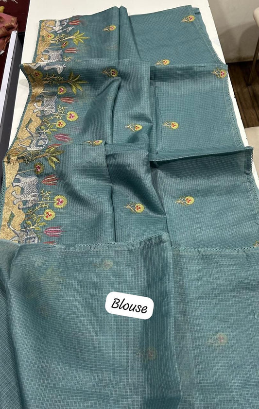 Kota Tissue saree